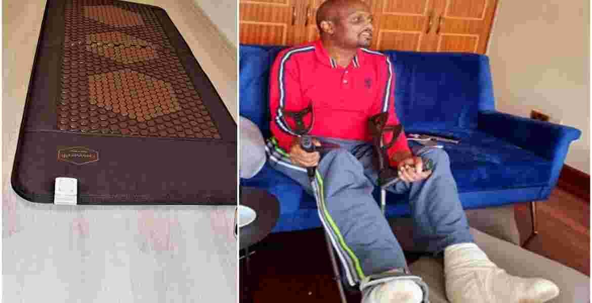 MP Moses Kuria to Sue Company Behind an Electric Mat That Burned His Feet