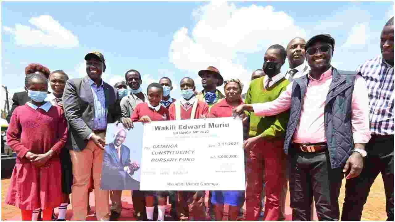 Ruto Rejects Senator Irungu Kangata's Sh40,000 Donation, Says it is 'Not Enough'
