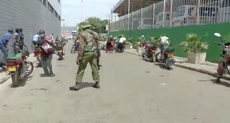 Gunfire in Kisumu CBD as Police Foil Attempted Robbery at Equity Bank