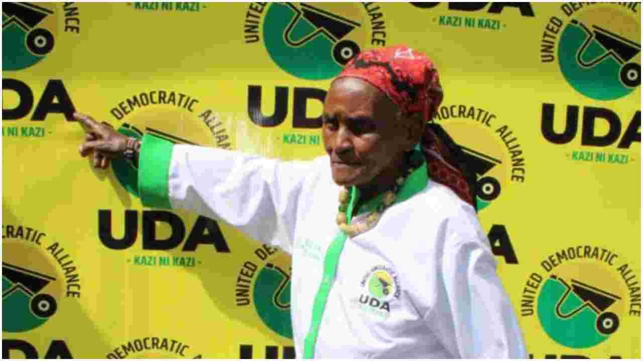 Popular Granny Cecilia Wangari Joins UDA Party, to Run for Nairobi Woman Rep Seat
