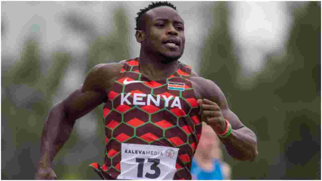 Africa’s 100m Record Holder Ferdinand Omanyala Inducted into the Police Service