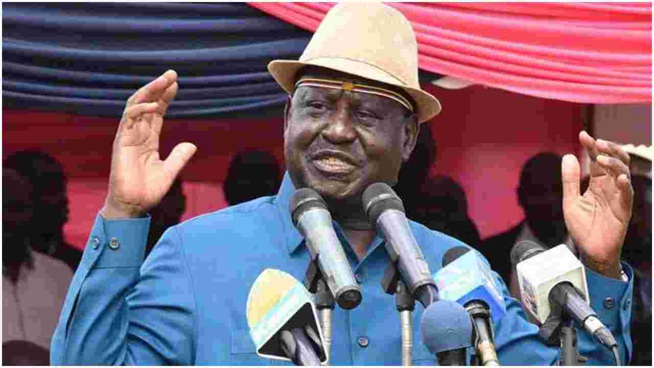 Raila Formally Declares Bid for the Presidency in 2022