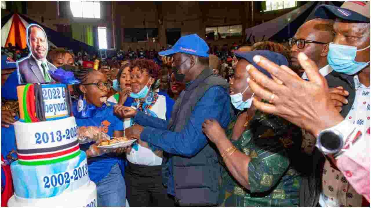 Ruto Leads Kenyans in Sending Birthday Messages to Raila as He Turns 77