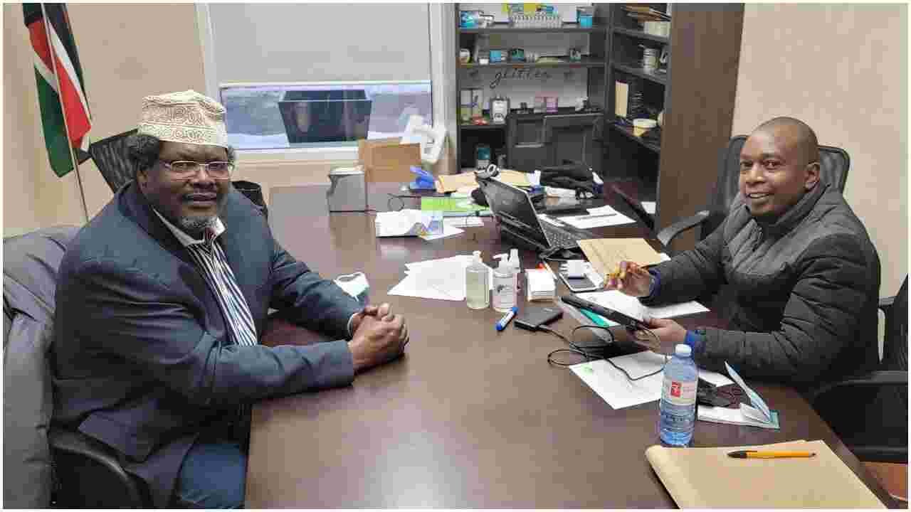 Miguna Miguna Visits Kenya Consulate in Toronto in Ongoing Diaspora Voter Registration