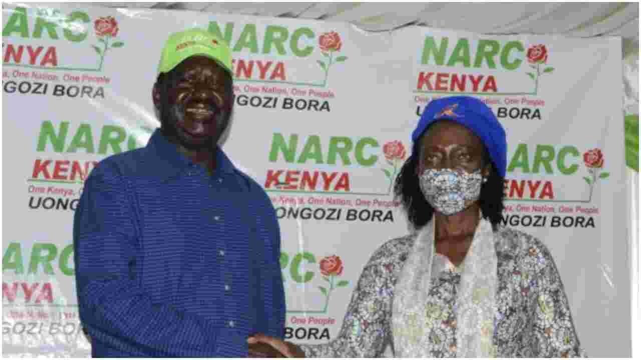 Martha Karua Declares Support for Azimio La Umoja Presidential Candidate Raila Odinga