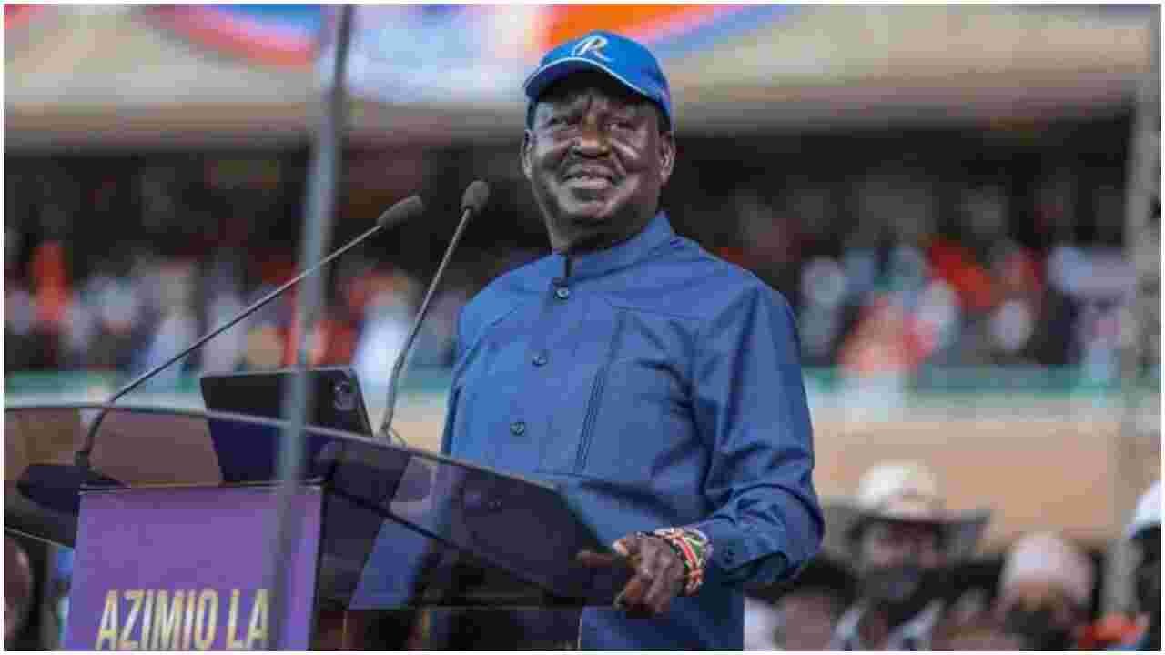 Azimio La Umoja-One Kenya Coalition to Unveil Raila’s Running Mate on Monday