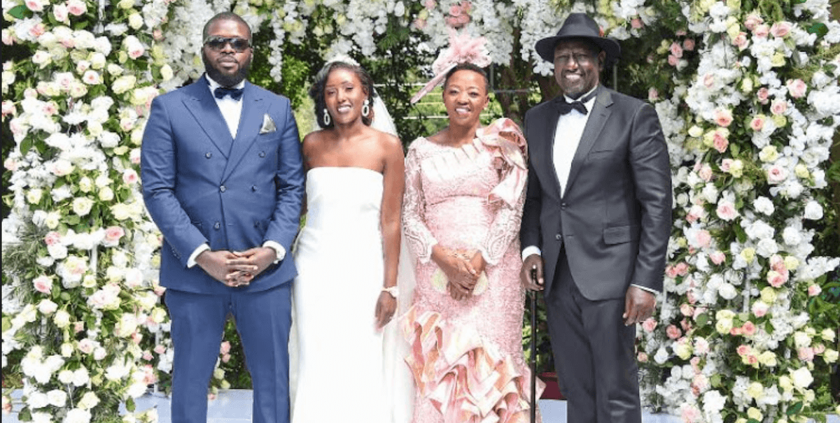 Ruto’s Daughter June and Her Nigerian Husband Celebrate First Marriage Anniversary