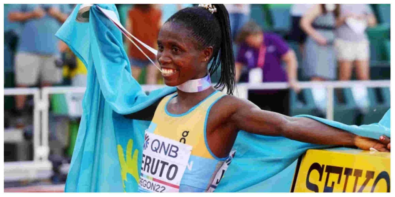 Norah Jeruto Wins Gold for Kazakhstan in Oregon, Months After Renouncing Kenyan Citizenship