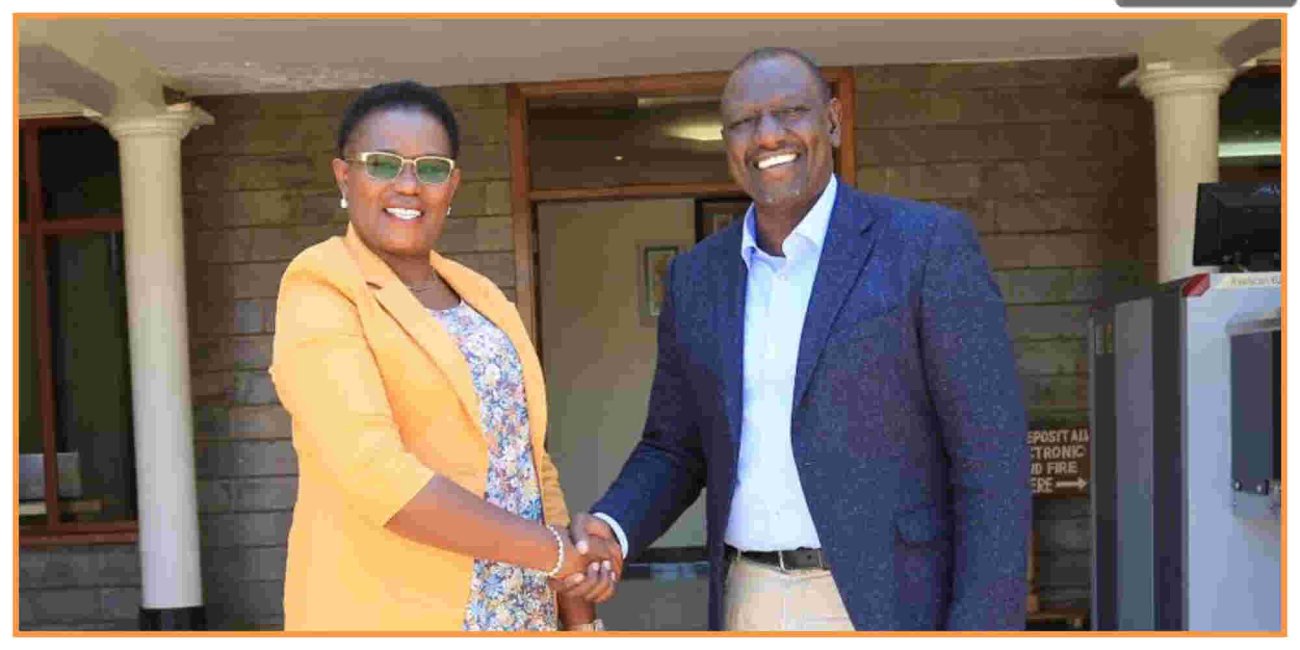 Meru Governor-Elect Kawira Mwangaza Joins Ruto's Kenya Kwanza Alliance 