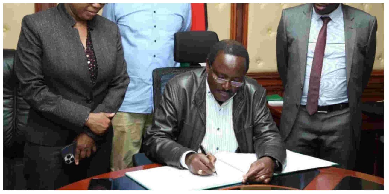 Kalonzo Musyoka Joins Race for the National Assembly Speaker Post