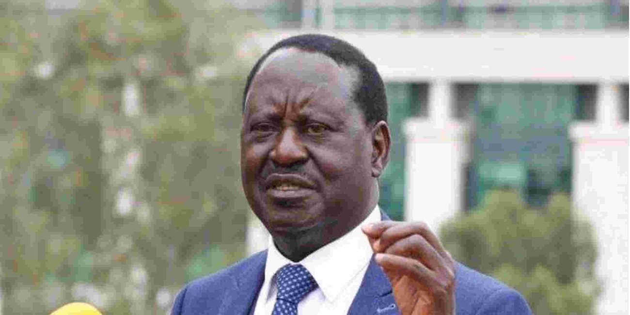 Raila Vows to Resist Attempts by Ruto's Administration to Raise Taxes