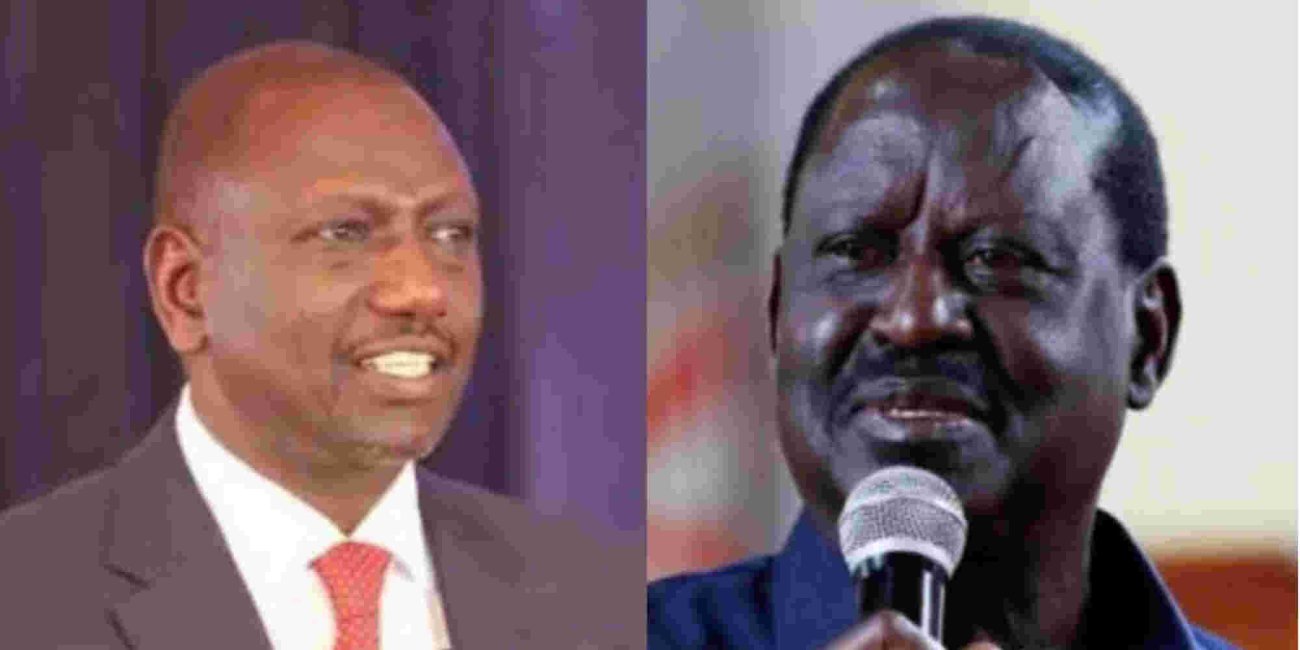 President Ruto and Raila Clash on Twitter Over IEBC Commissioners’ Ouster Bid