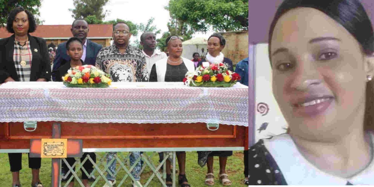 Sombre Mood as Kenyan Woman Who Died in Saudi Arabia is Laid to Rest