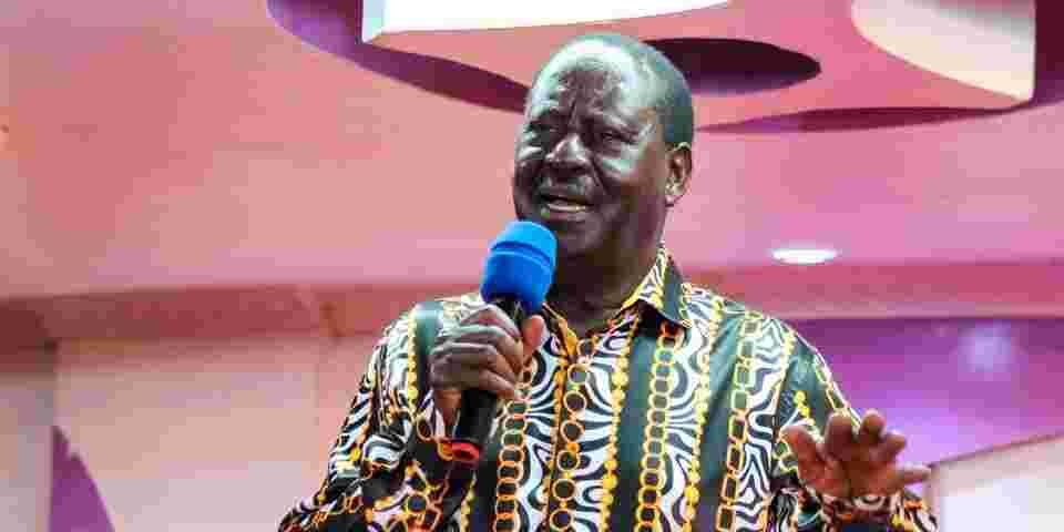 Raila Accuses Gachagua of Planning Violence Against Peaceful Protesters During Azimio Demos