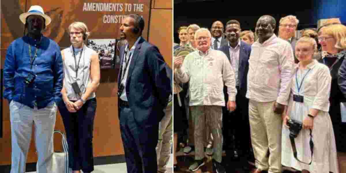 Raila Attends Round Table Discussion With World Leaders on Ensuring Fair Elections