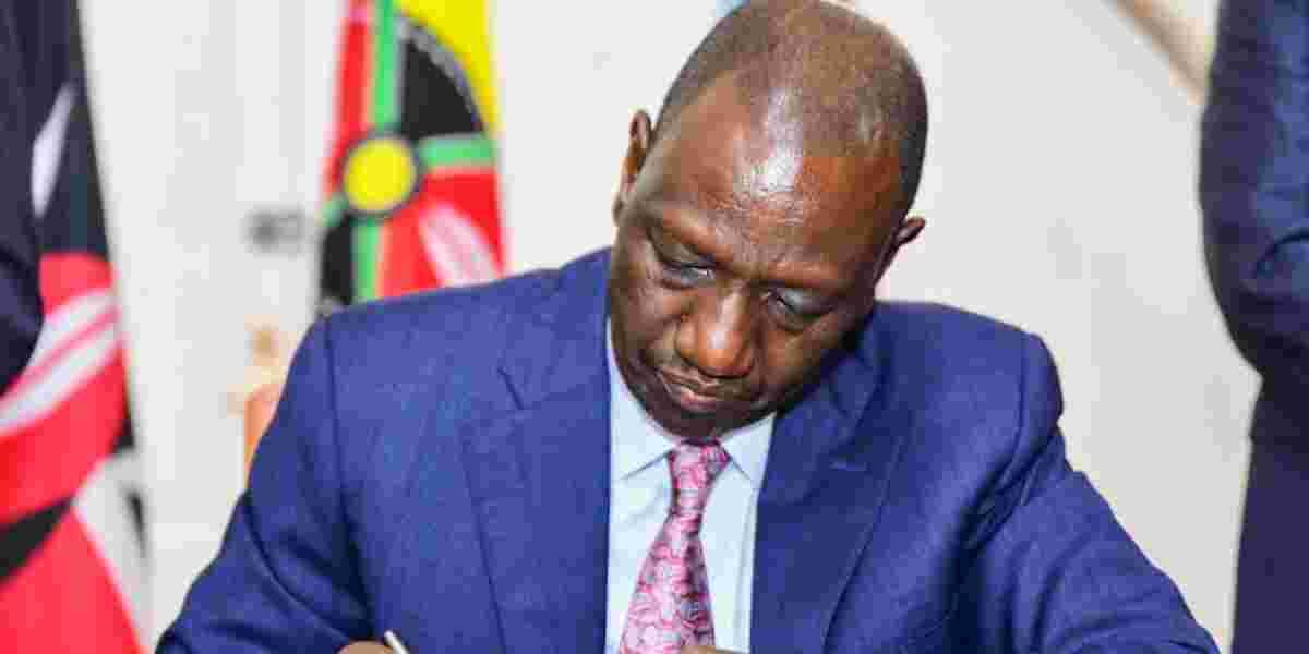 President Ruto Signs Finance Bill Into Law