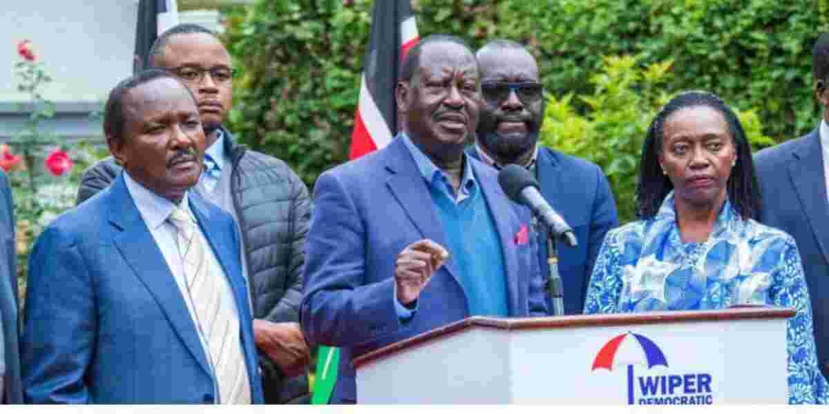 Raila, Kalonzo Security Withdrawn, Says Jeremiah Kioni