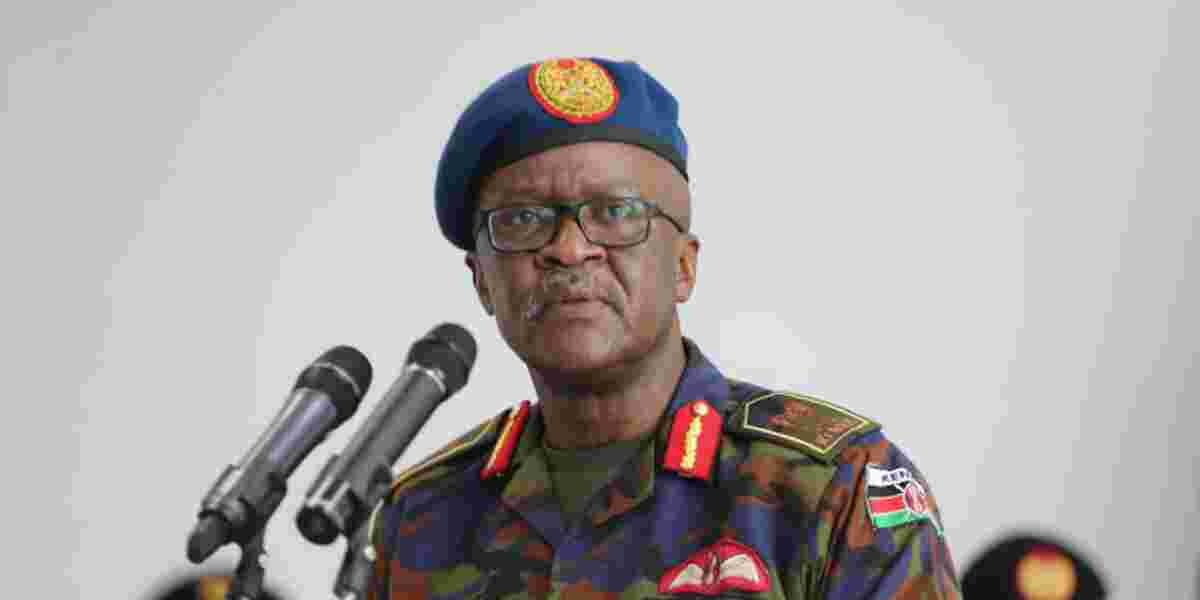 General Francis Ogolla: I Stopped Playing Golf After Ruto Appointment