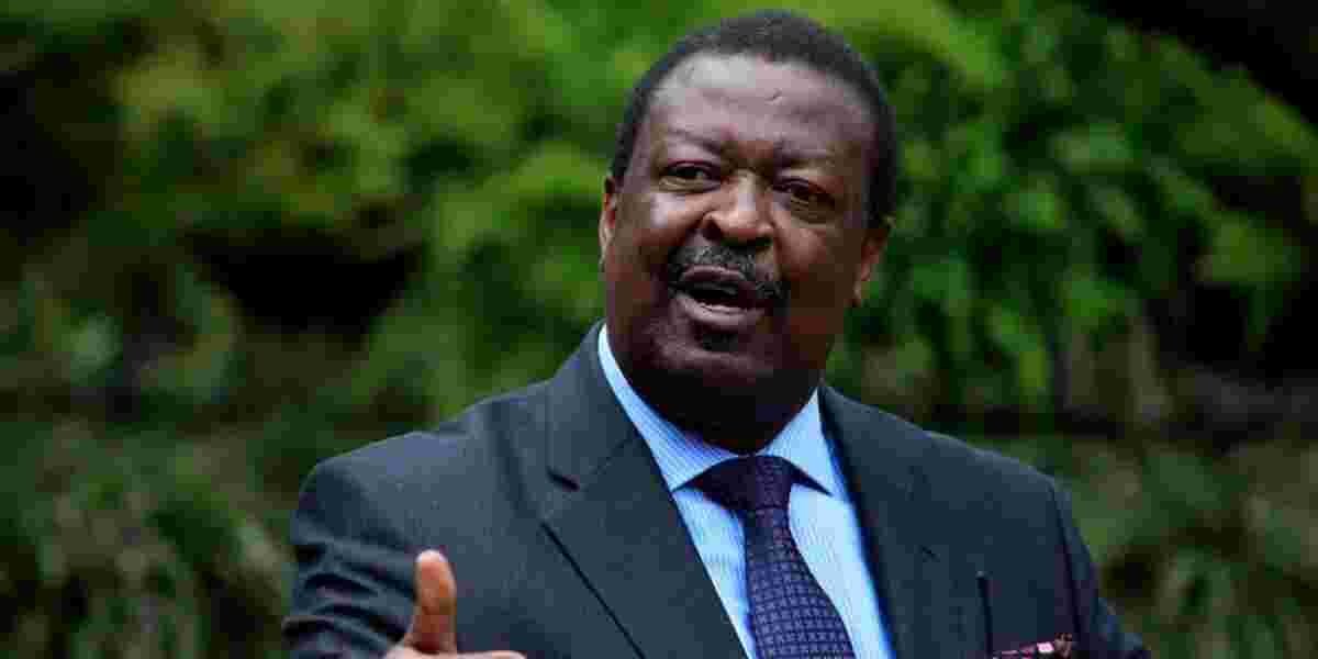 Mudavadi Asks Western Kenya to Rally Behind Ruto