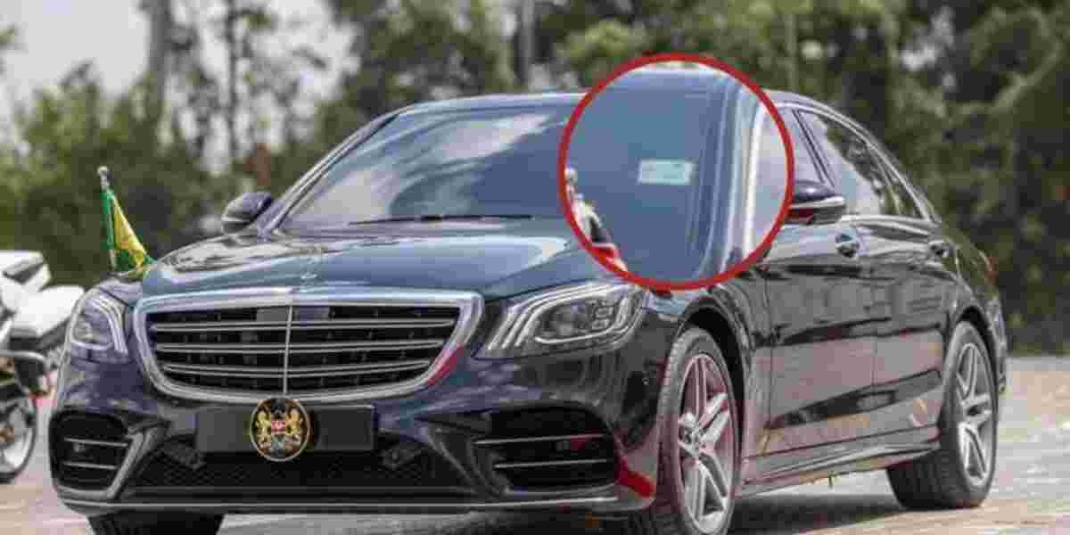 Questions Arise Over Insurance Sticker on Ruto's New Car