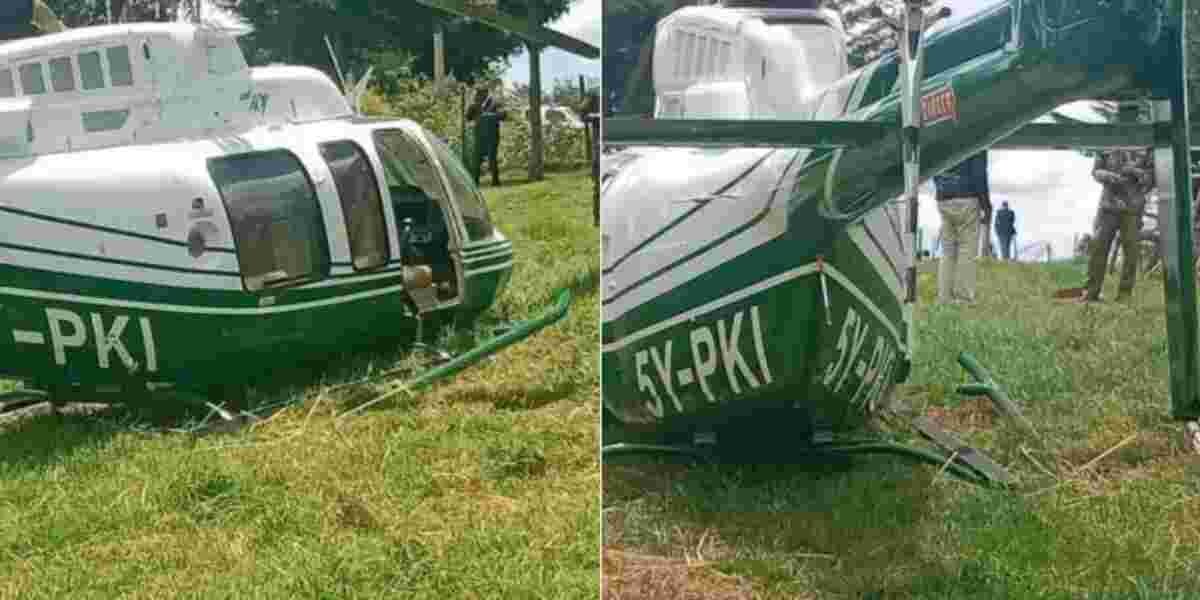 CS Murkomen Escapes Unharmed After Baringo Helicopter Crash