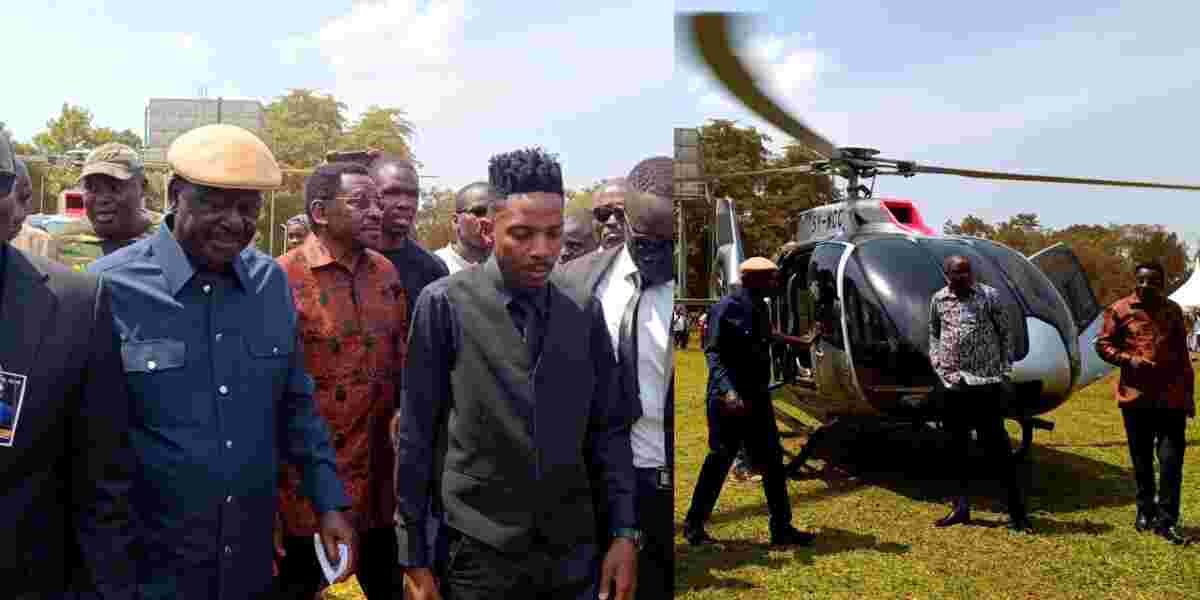 Odinga Breaks Silence at Fred Omondi's Funeral, Condemns Police Brutality