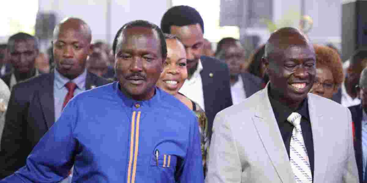 Kalonzo, Kioni Vow to Defend Gachagua Against Impeachment