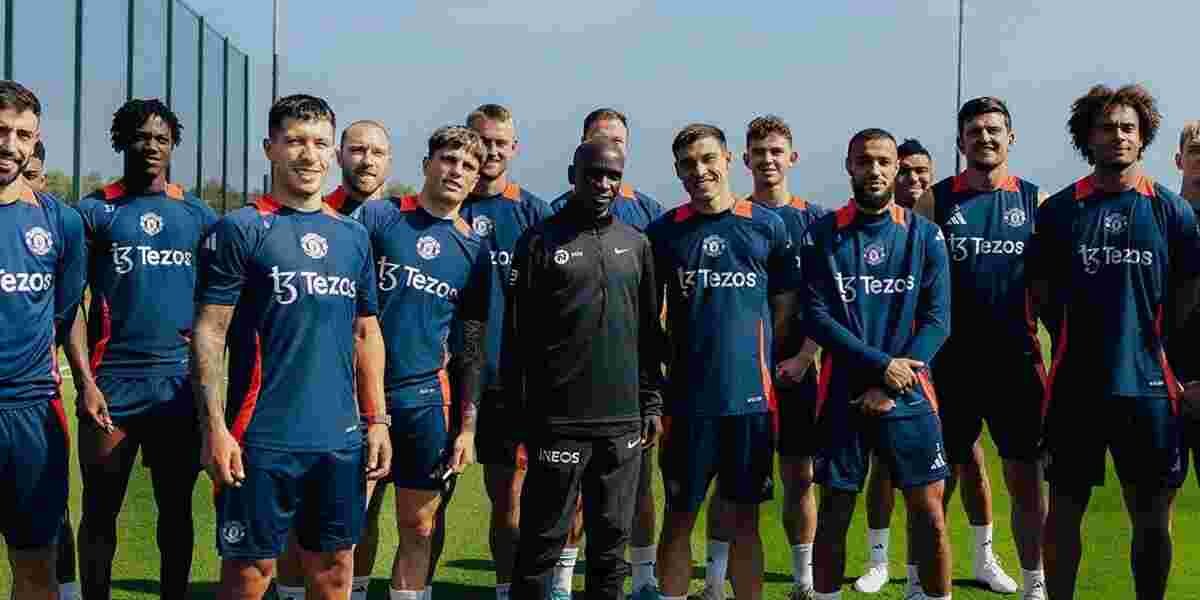 Marathon Legend Kipchoge Inspires Man United Squad at Carrington