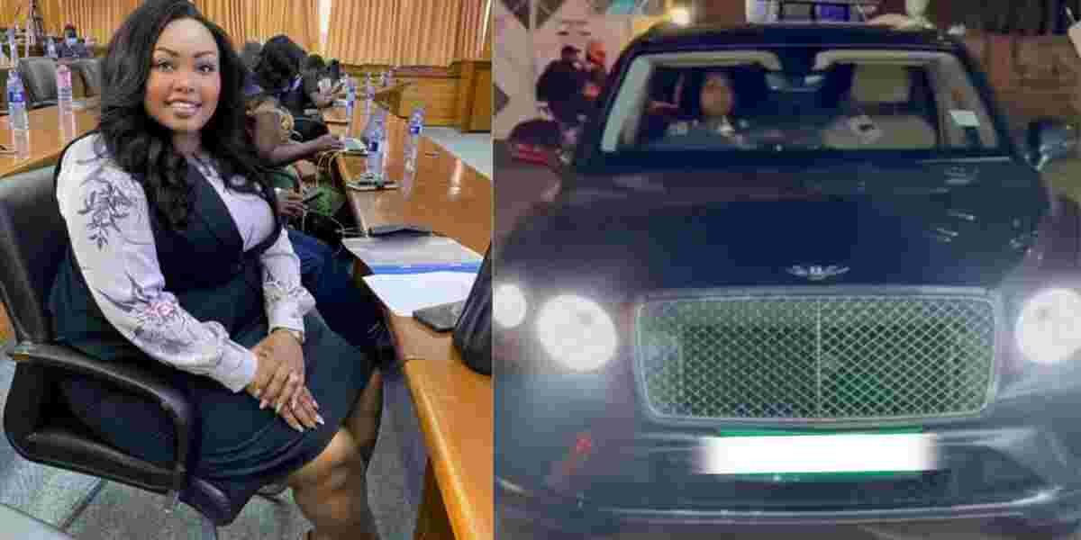 A Look Inside Millicent Omanga's Sh20M Bentley SUV