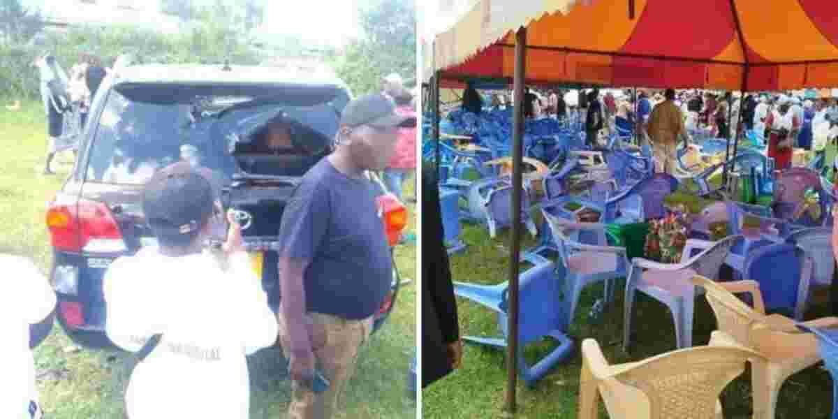 Gachagua Targeted by Angry Locals as Kiambu Burial Turns Violent