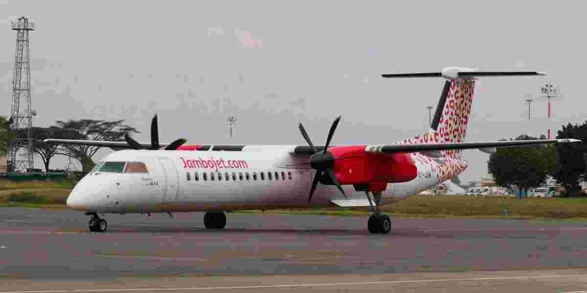 Jambojet Aircraft Rolls Off Ramp, Sustains Damage During Overnight Maintenance