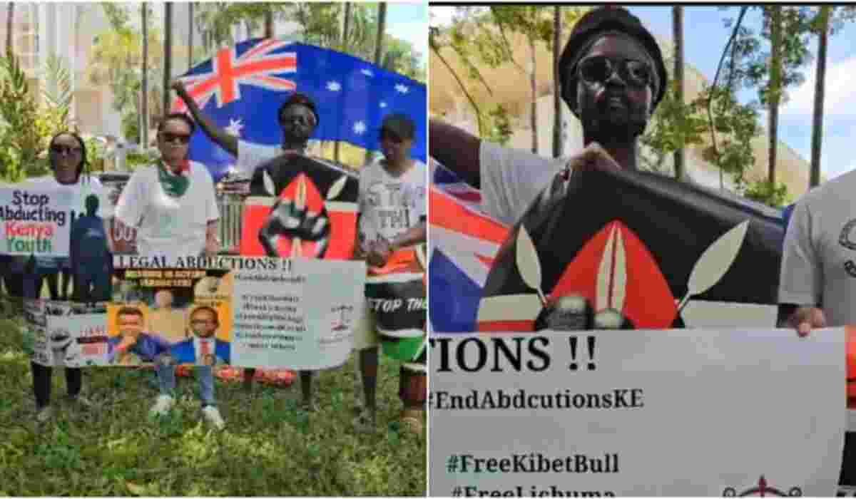 Kenyan Diaspora in Australia Begins Protests Over Home Country Abductions