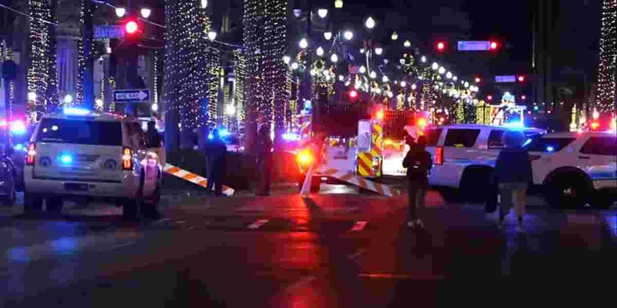 10 Killed as Truck Driver Deliberately Crashes Through French Quarter Crowd in New Orleans