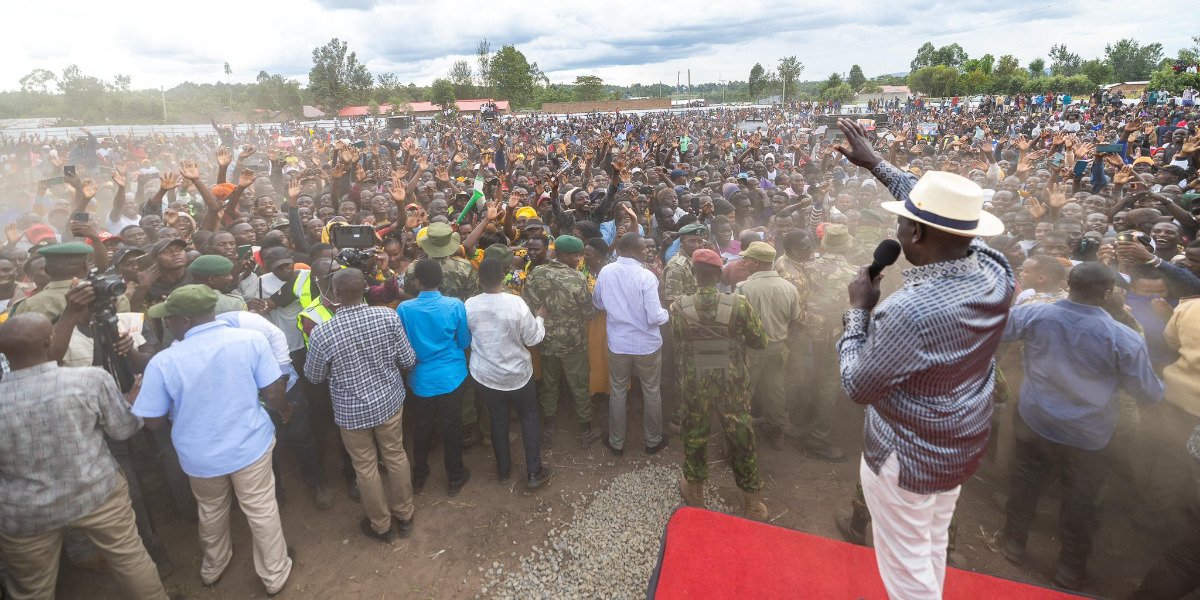Ruto’s Security Tightened Following Shoe-Throwing Incident in Kuria West