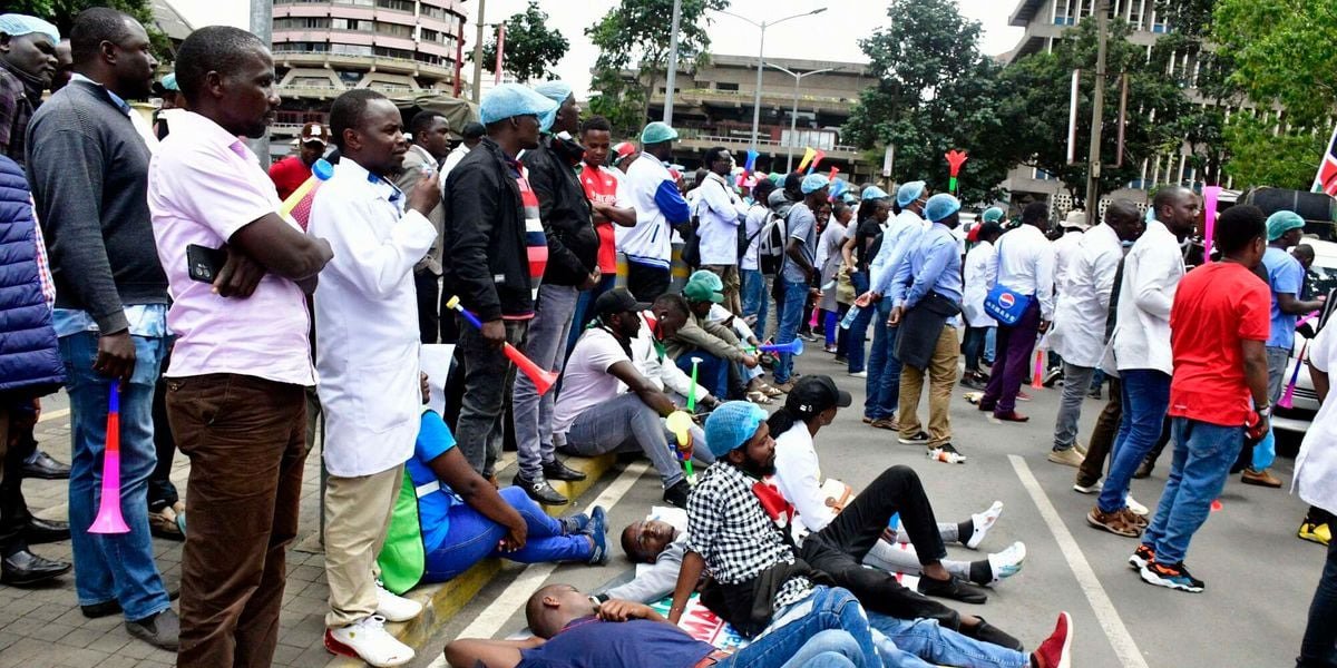 Over 1,000 Kenyan Doctors on Strike, Leaving Patients Without Care