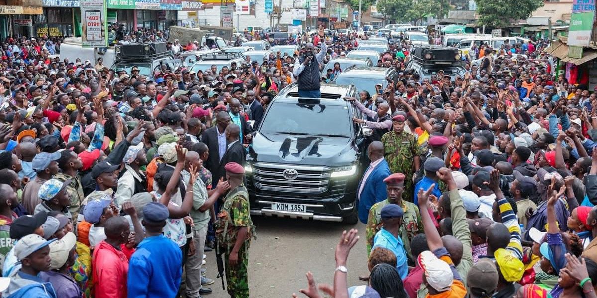 Gachagua Ramps Up Political Outreach in Kikuyu and Dagoretti South