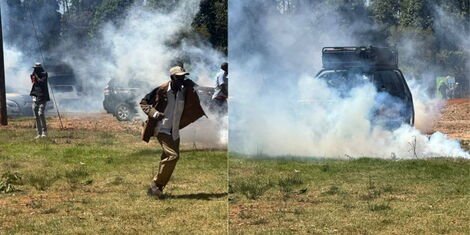 Tear Gas Fired at Worshippers During Gachagua’s Church Visit