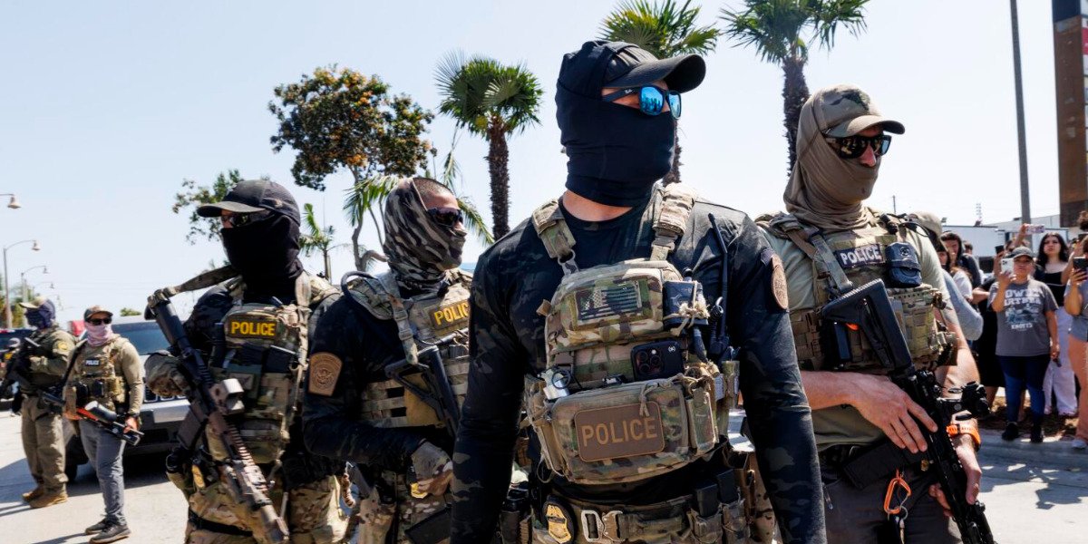 Can ICE Agents Wear Masks and Still Be Lawfully Arresting People?