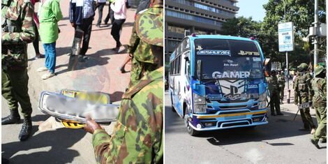 Police Tow Matatus, Remove Plates as CBD Protests Snarl Traffic