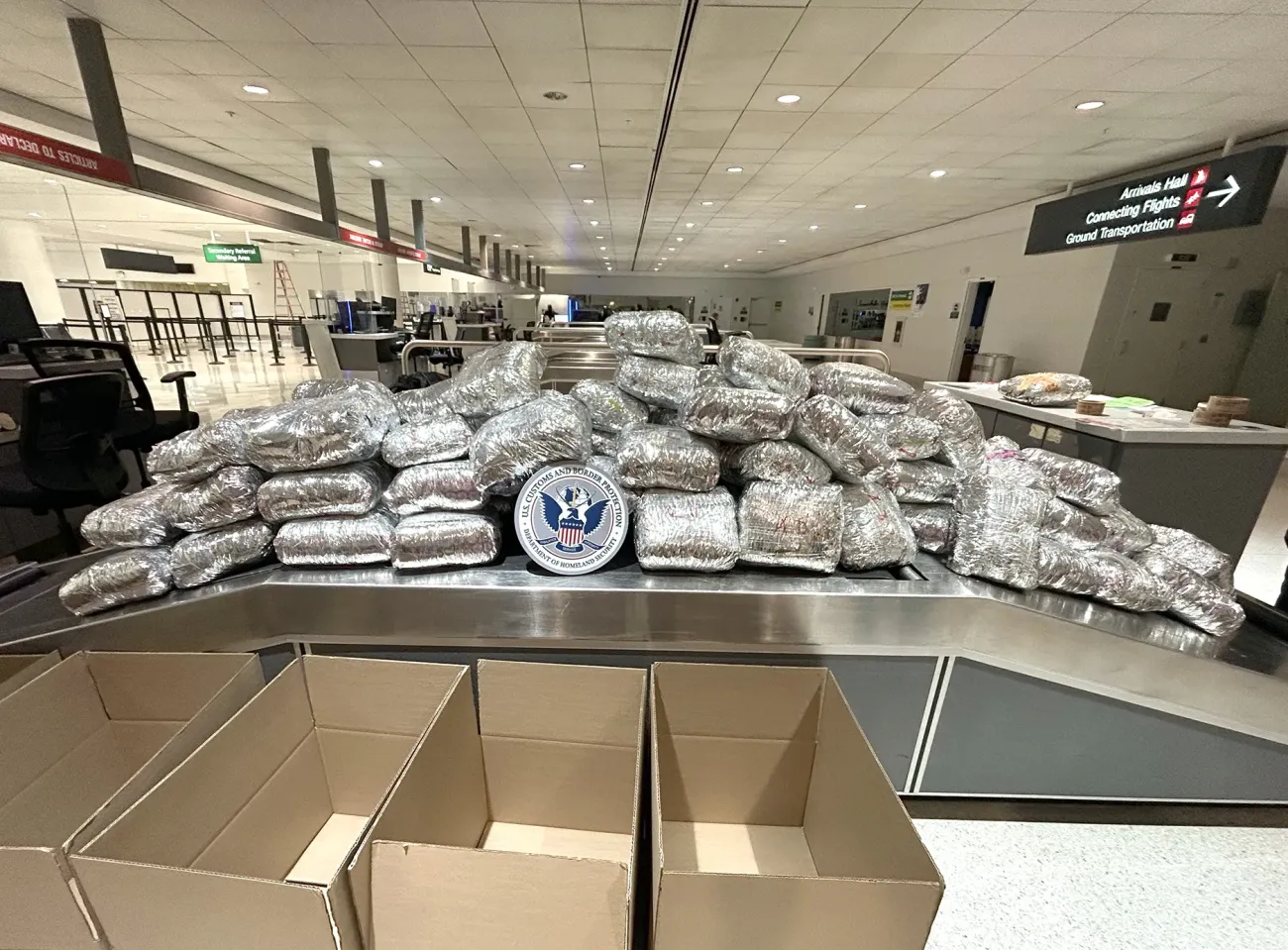 Two Travelers Caught With Nearly 850 Pounds of Miraa at BWI Airport