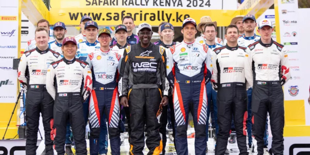 Ruto Confirms Kenya Will Host WRC Safari Rally in 2027