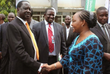 Raila, Waiguru