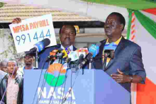 Raila Defends NASA's Drive to Raise Campaign Funds From Kenyans