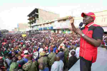 There's No Way Raila Can Defeat President Uhuru, Deputy President William Ruto Says