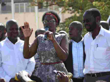 Ceremony to Welcome Kisumu Governor Nyong'o from the US Turns Chaotic