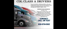 CDL Drivers Wanted: $1,500 - $2,000 Average Weekly Pay