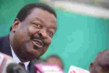 Jubilee Out to Harm Me, Mudavadi Claims