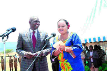 Deputy President William Ruto Intervenes as Kirinyaga Governor Anne Waiguru is Heckled by Youths