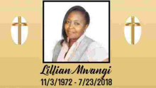 Death Announcement for Lillian Mwangi