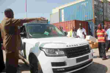 KRA Officers Impound Three Luxury Cars Illegally Imported from the UK